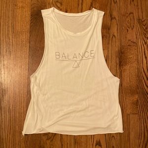 Emi Jay Cut off workout tank size OS
